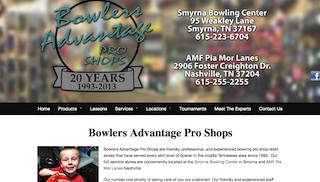 Bowlers Advantage Pro Shops - Smyrna & Nashville, TN
